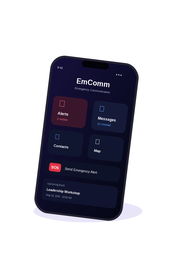 EmComm Mobile App EmComm Mobile App